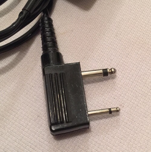 OLD MINI NDM-26 CAD DYNAMIC MICROPHONE IMP Low Two-Prong NDM26