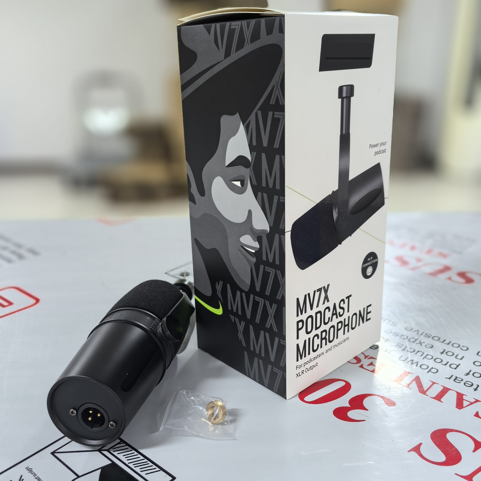 US MV7-X Mic Podcast Kit for Podcasting Home Recording Gaming XLR Output US