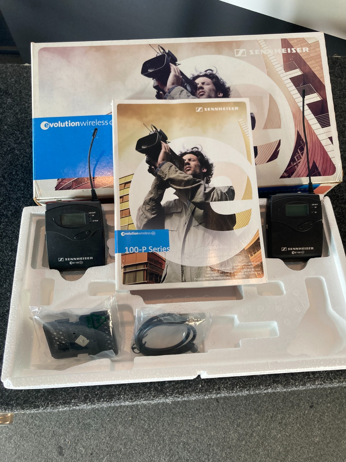 Sennheiser EW112-p – ENG Set – evolution wireless G3 100-P Series – Open Box