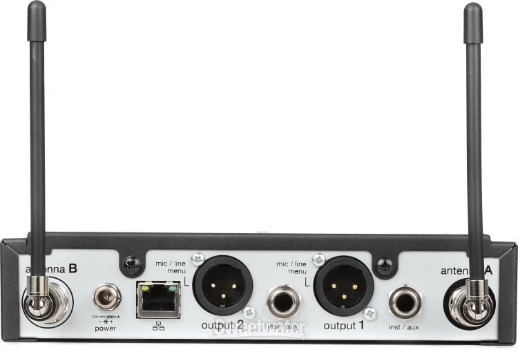 Shure SLXD14D+ Dual Wireless Bodypack System – G57 Band