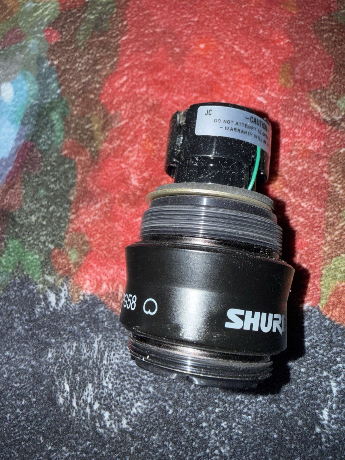 Shure PG58 Wireless Microphone Capsule