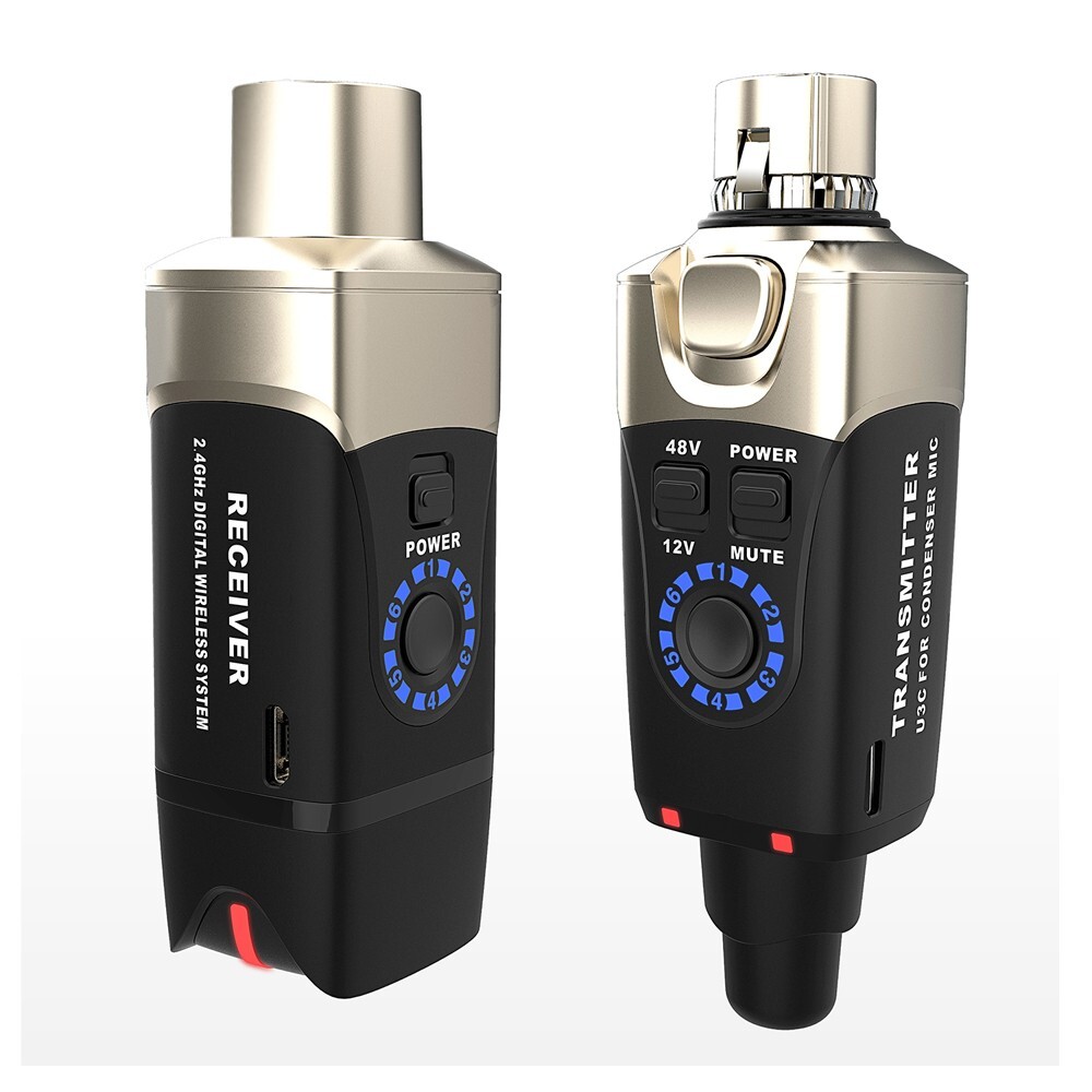 Xvive XV-U3C Condenser Microphone Digital Wireless System 2.4GHz From Japan