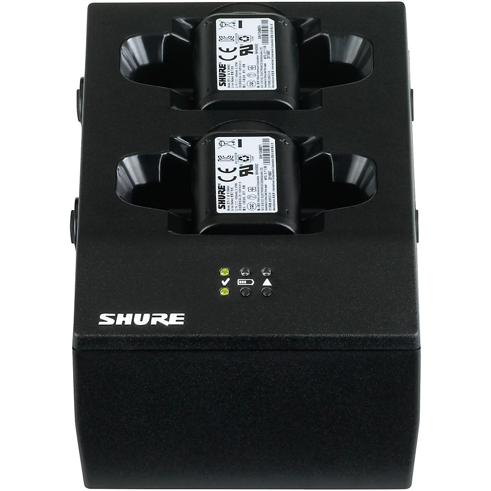 Shure SBC200 DualDocking Battery Charger US Power Supply Included