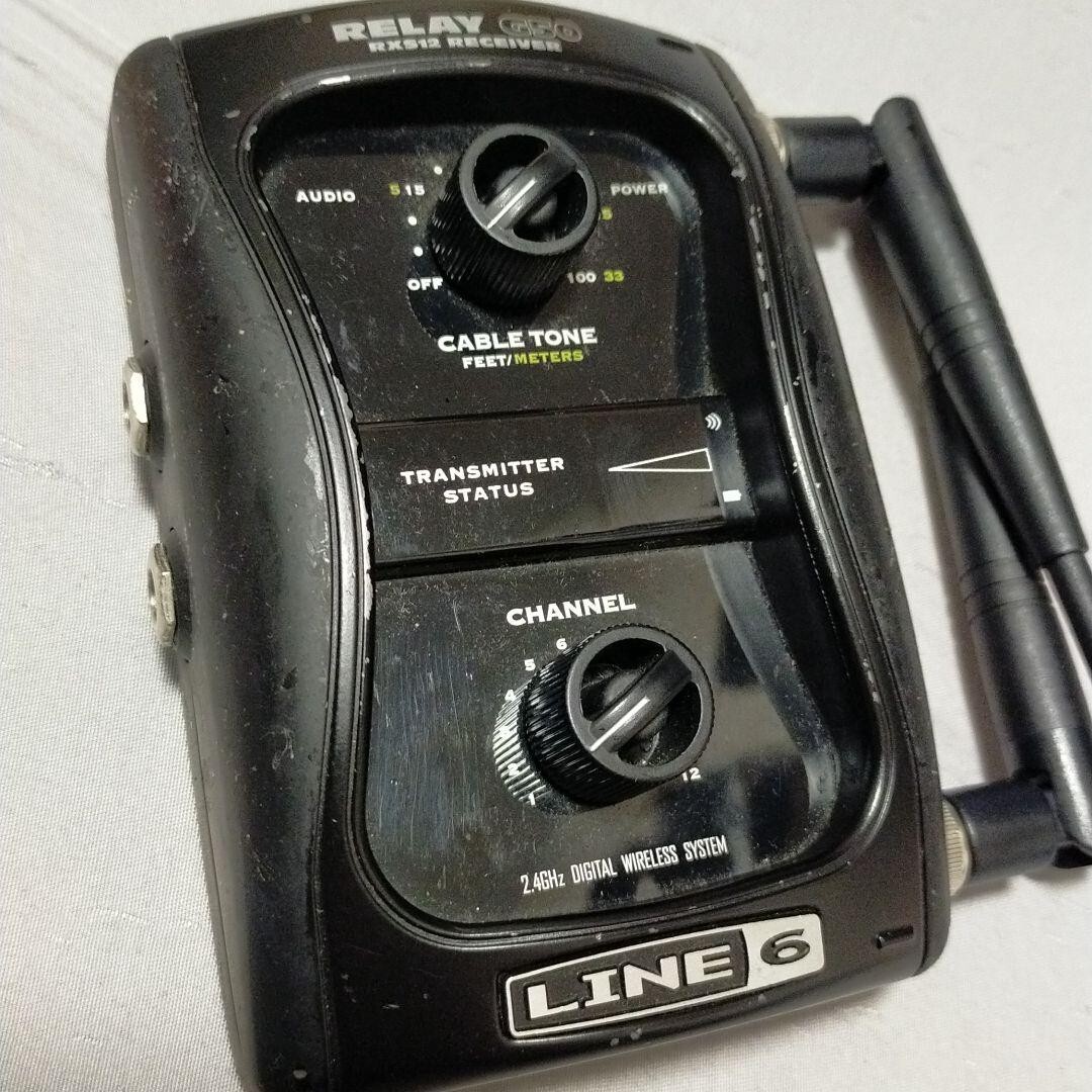 LINE6 Relay G50 Wireless System Set RXS12 Receiver TBP12 Transmitter Guitar Bass