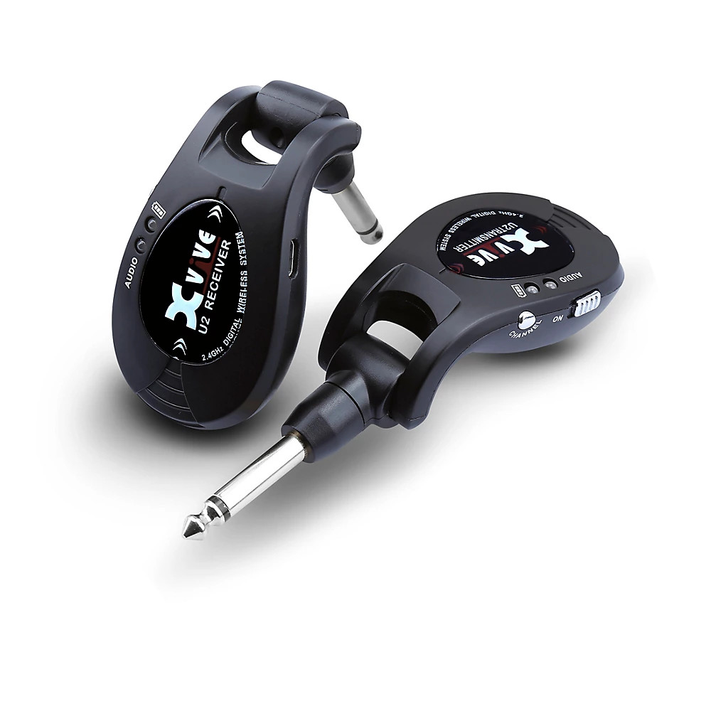 XVive U2 Guitar Wireless System Black