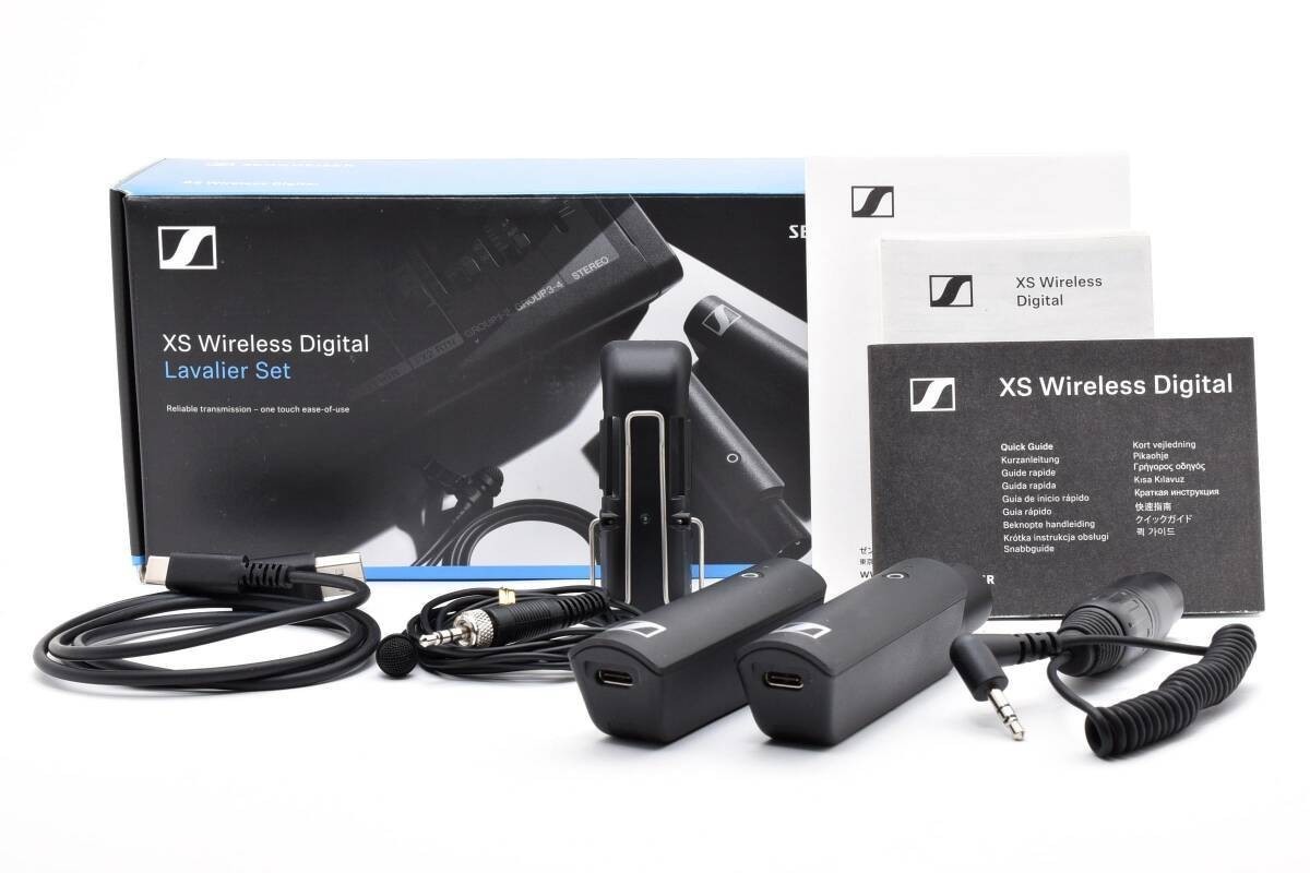 Sennheiser XSW-D Portable Lavalier Set Wireless Microphone from japan used
