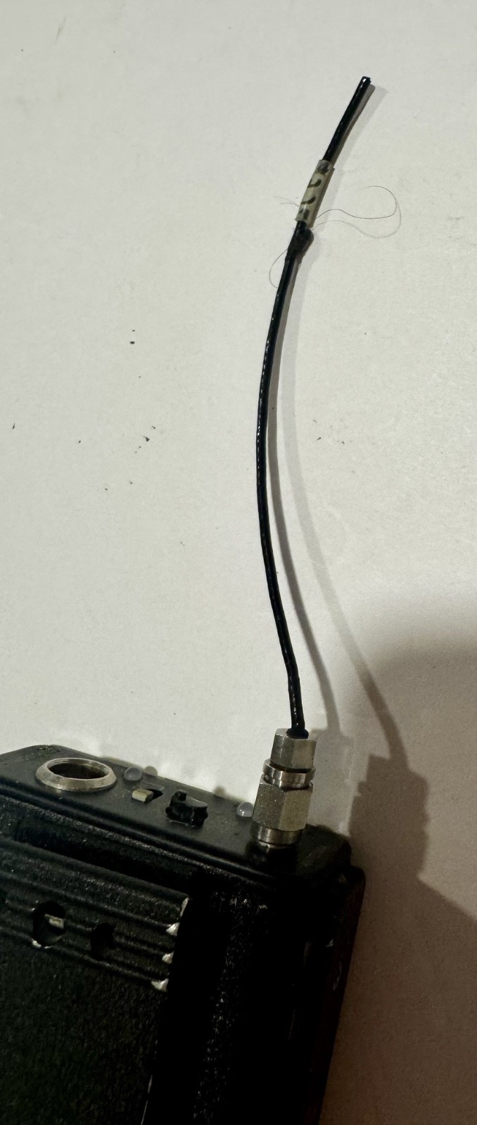 UM400A Lectrosonics Block 21 Belt Pack Transmitter with antenna