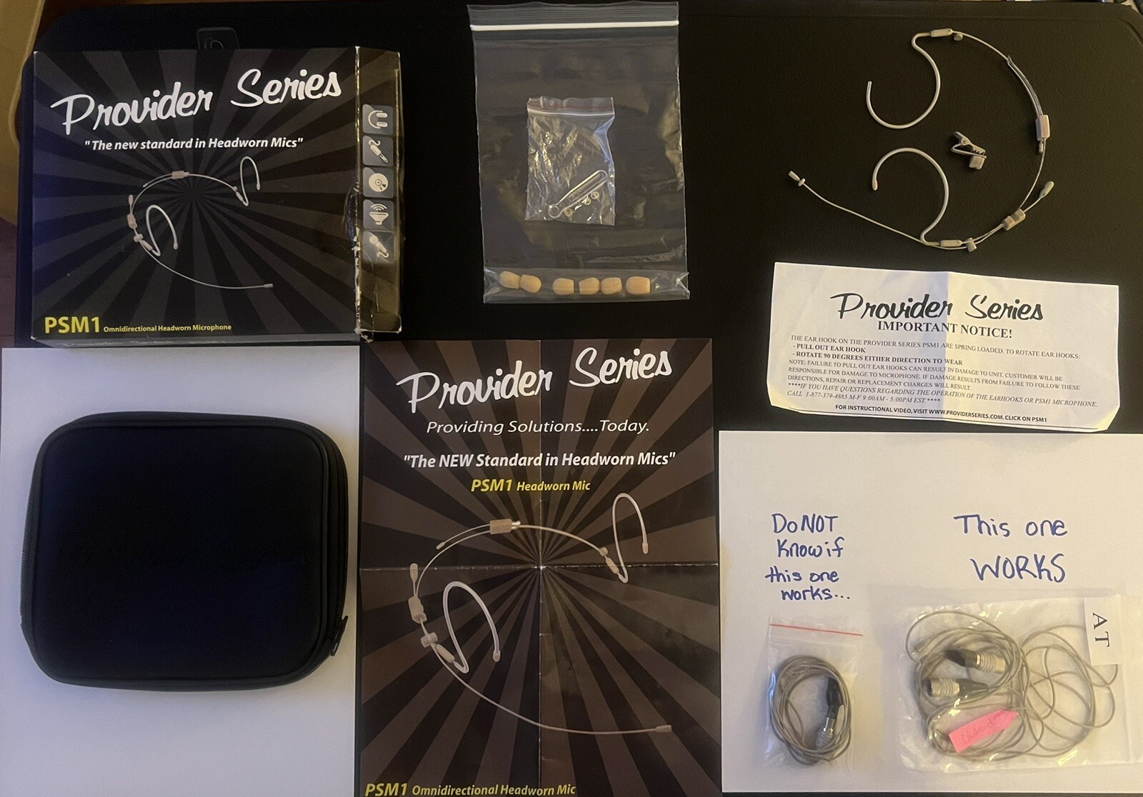 Provider Series PSM1 Omnidirectional Headworn Microphone