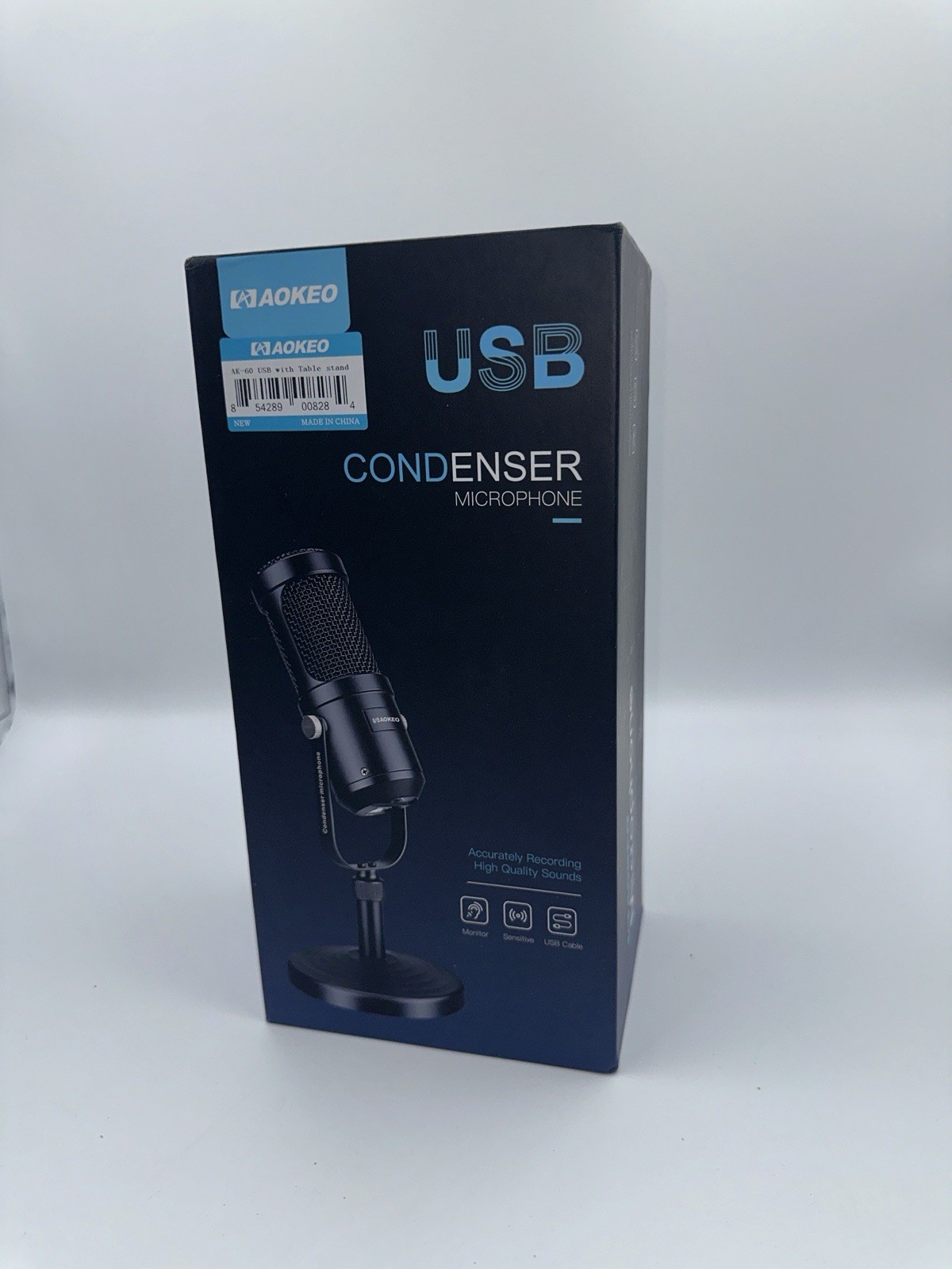 Aokeo USB Condenser Microphone Unused AK-60