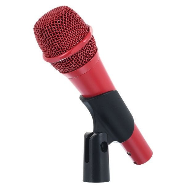 sE Electronics V7 Red Supercardioid Dynamic Handheld Mic with Accessories