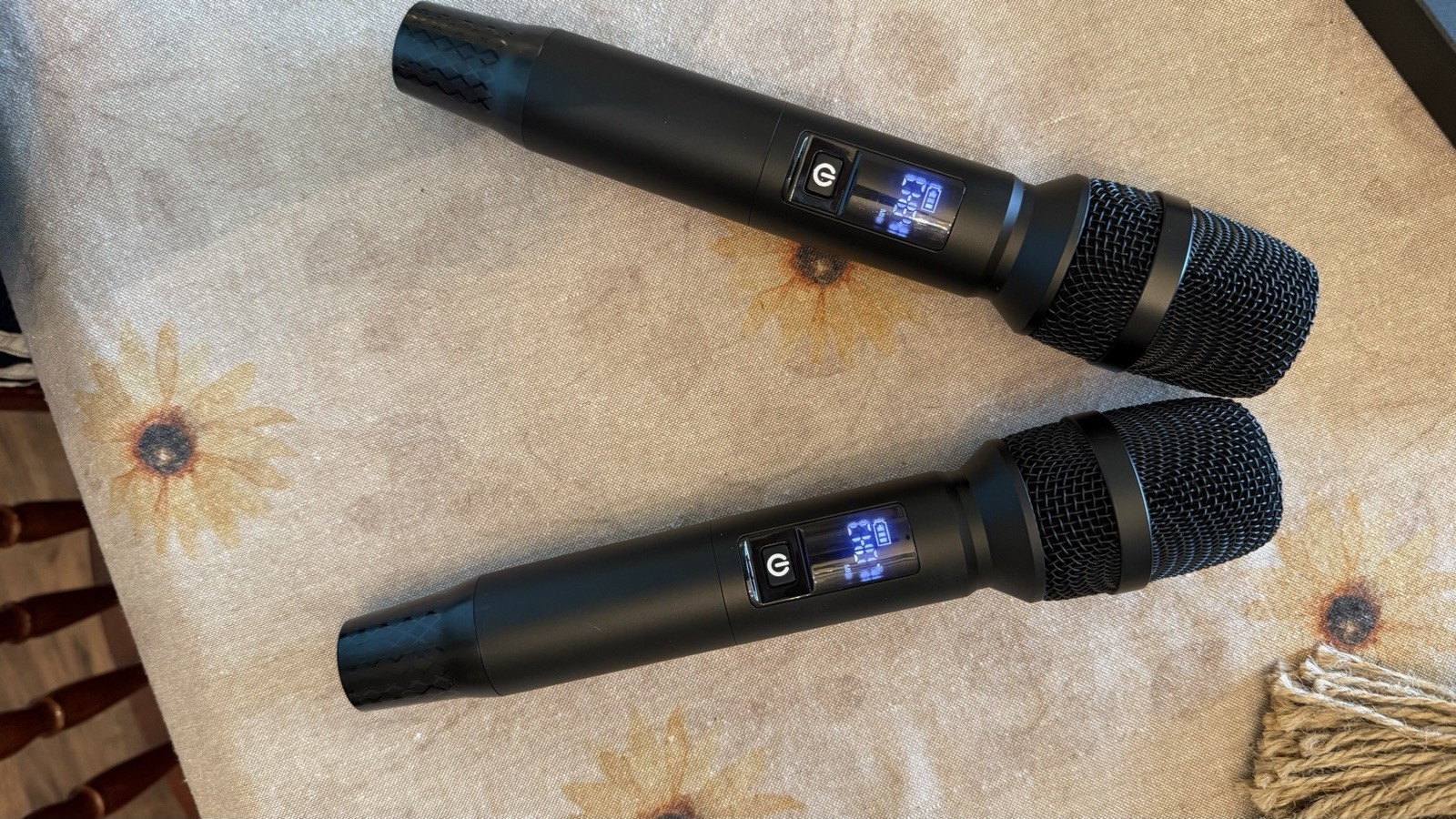 Dual Wireless Handheld Microphone Set