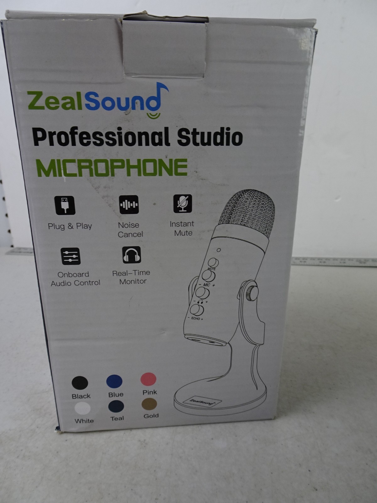 USB Microphone, Condenser Computer PC Mic, Plug & Play Gaming Microphones