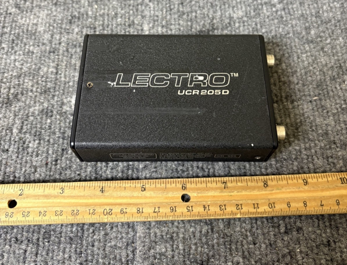 Lectrosonics UCR205D Microphone Receiver UHF Block: 21 (BR) (Unit Only)