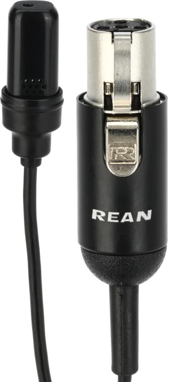 Shure UniPlex UL4 Professional Lavalier Microphone – TA4F Connector, Black