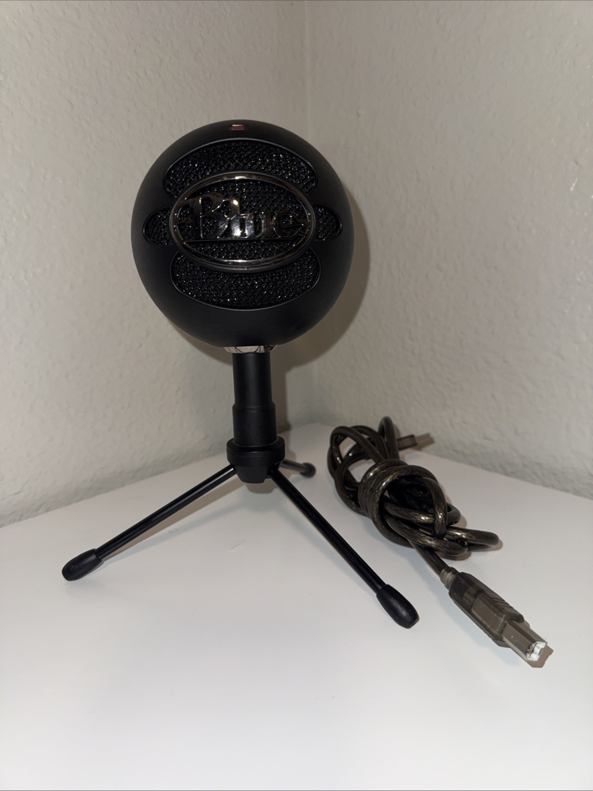 Blue Snowball iCE USB Mic for Recording & Streaming on PC & Mac – Black