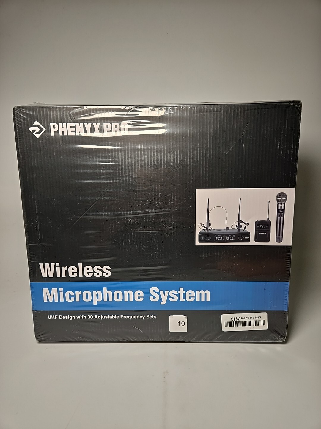 Phenyx Pro Wireless Microphone System PTU-52B Headset Body Pack UHF Receiver