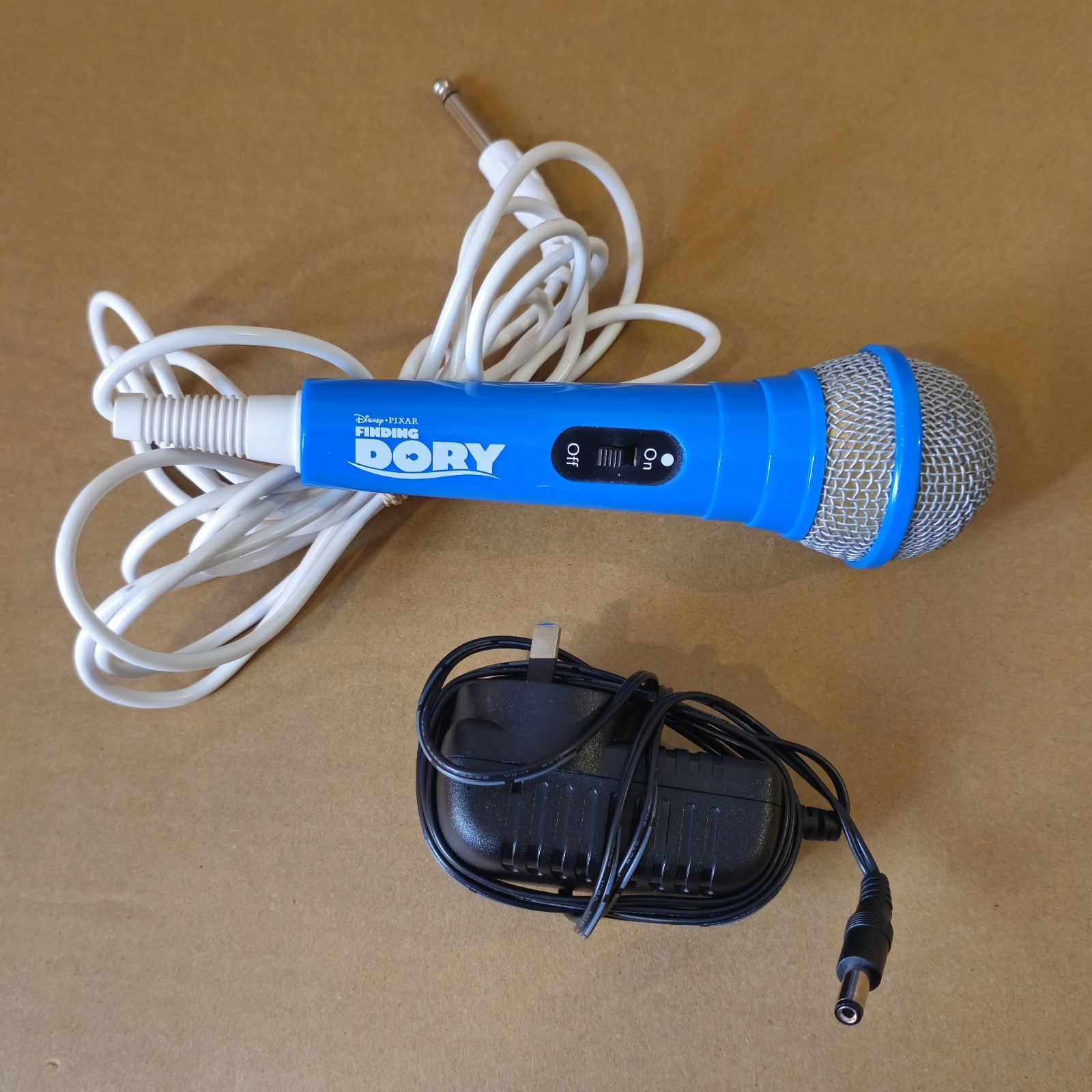 disney pixar finding dory microphone and power supply for karaoke machine Works