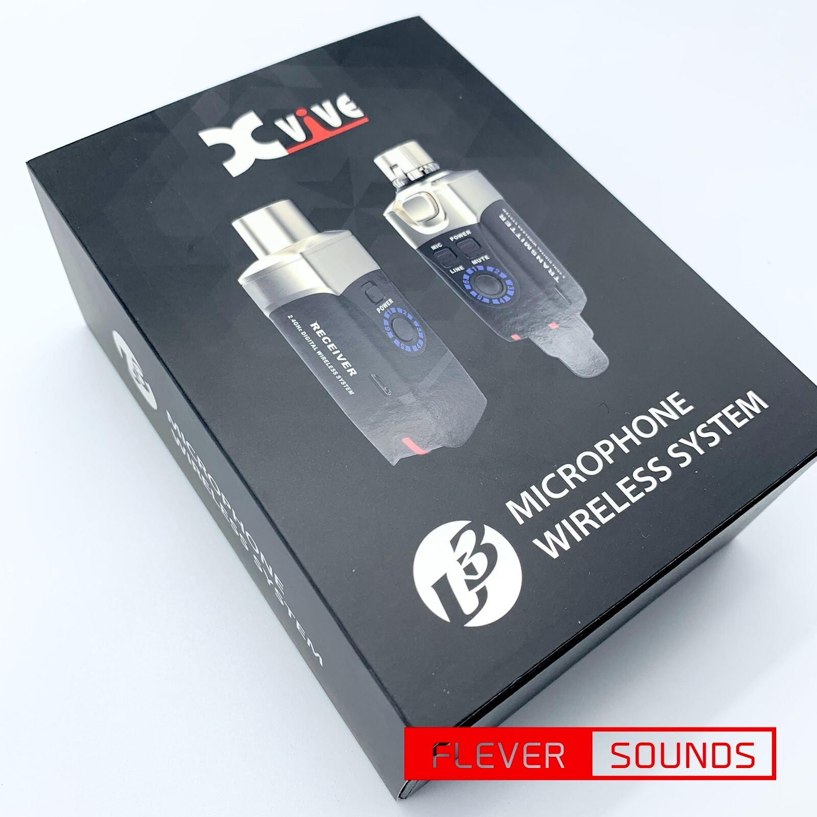 Xvive XV-U3 Digital Wireless System for Dynamic Microphone 2.4GHz ISM Worldwide