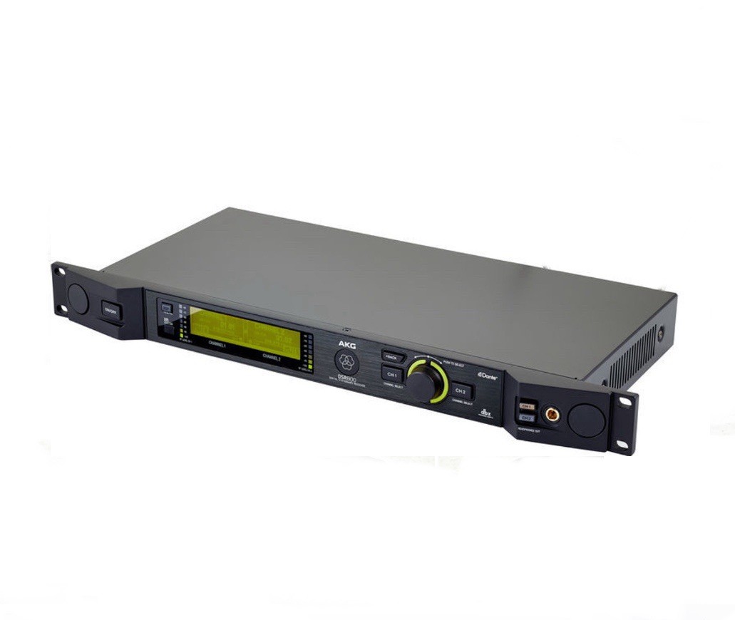 AKG DSR800 Digital Wireless Mic Receiver – AU VERSION – BD1 AU – W/ Dante