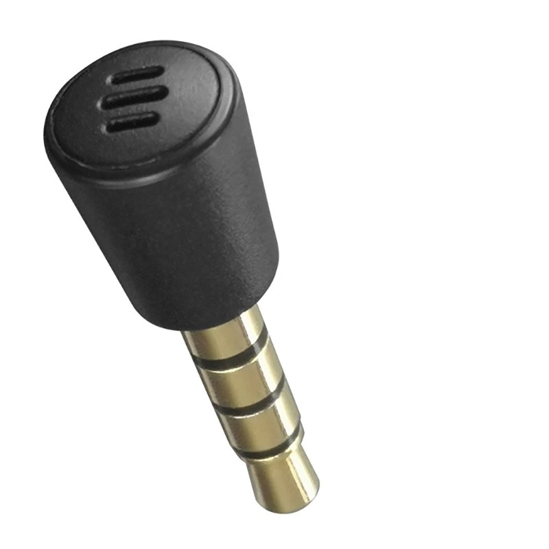 Mini Microphone Jack 3.5mm Plug Recorder for Gamepad Laptop PC Sound Card Game