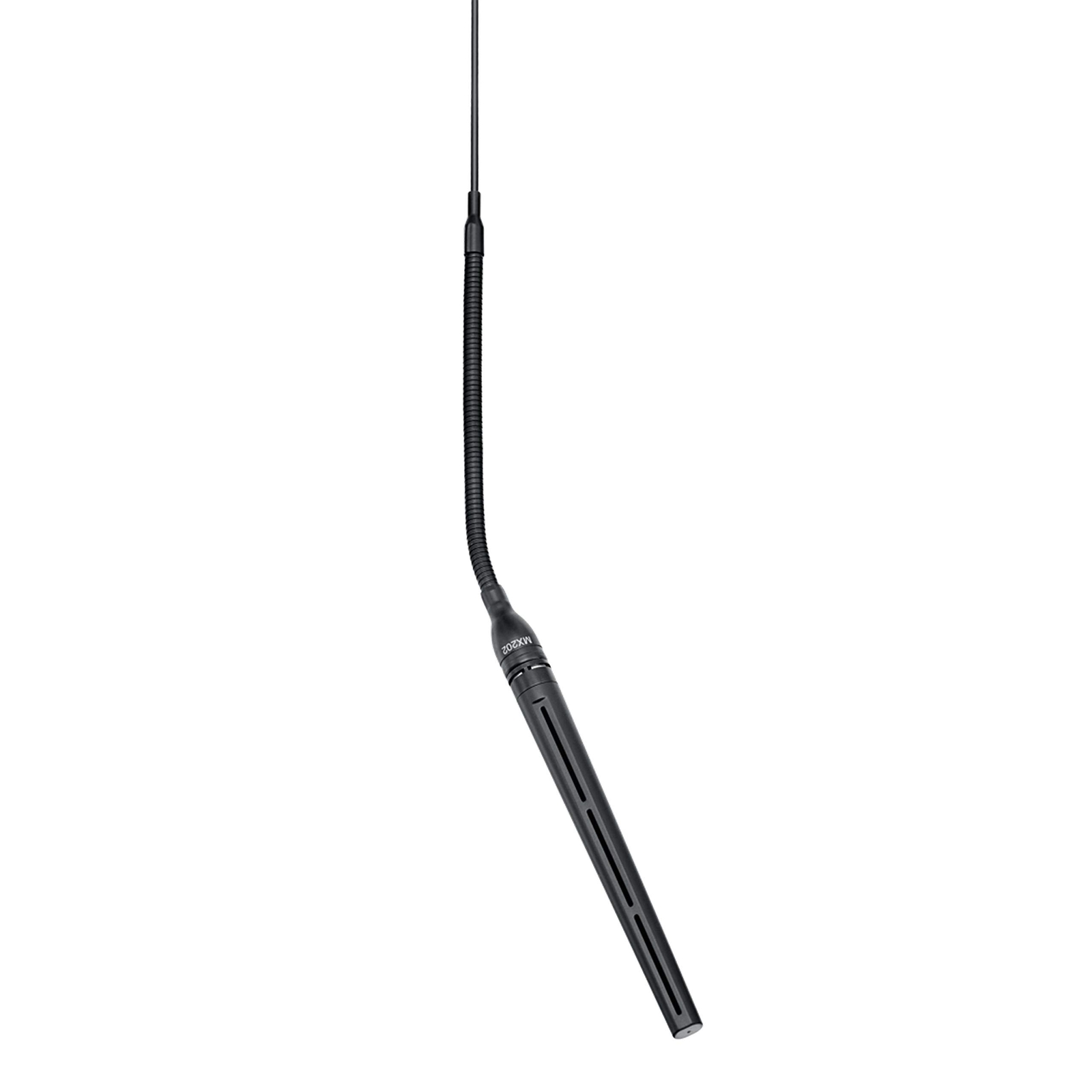 Shure MX202B/MS Microflex Cardioid Overhead Condenser Microphone with in-Line…