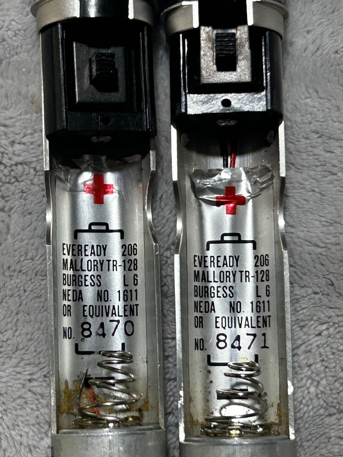 Sony ECM-22P Condenser Microphones Sequential Matched Pair 8470/8471 OBM Tested