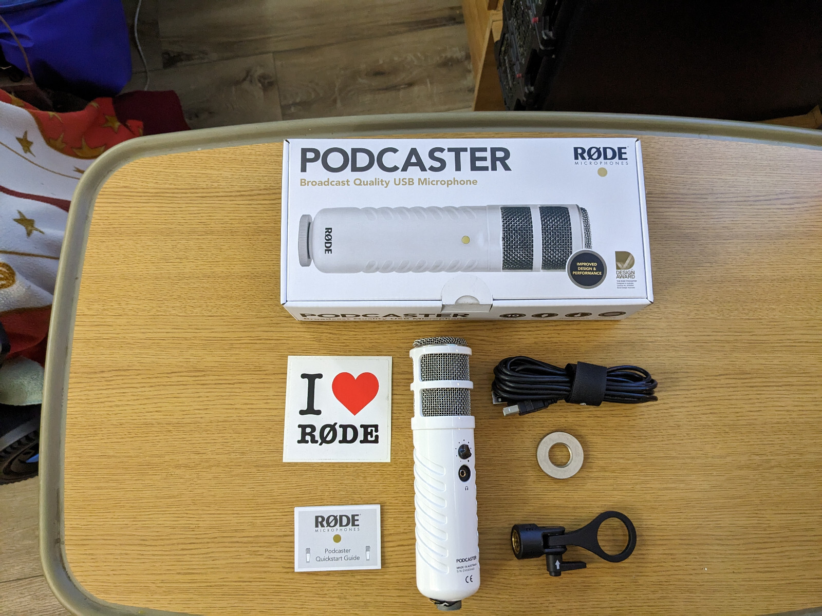 Rode Podcaster Large Diaphragm Dynamic USB Mic – NEW from Rode USA