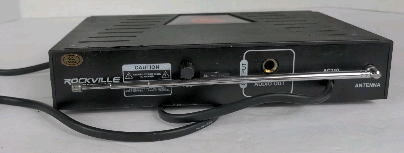 Rockville RWM1000VH Wireless w/ HandHeld Microphone Mic System