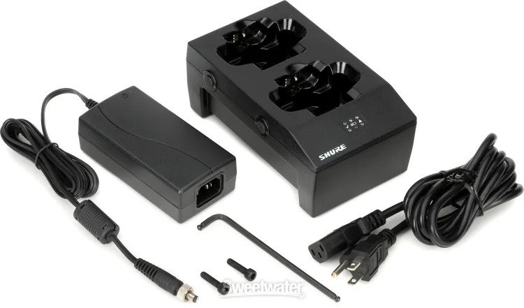 Shure SBC200-US Dual Docking Recharging Station with Power Supply