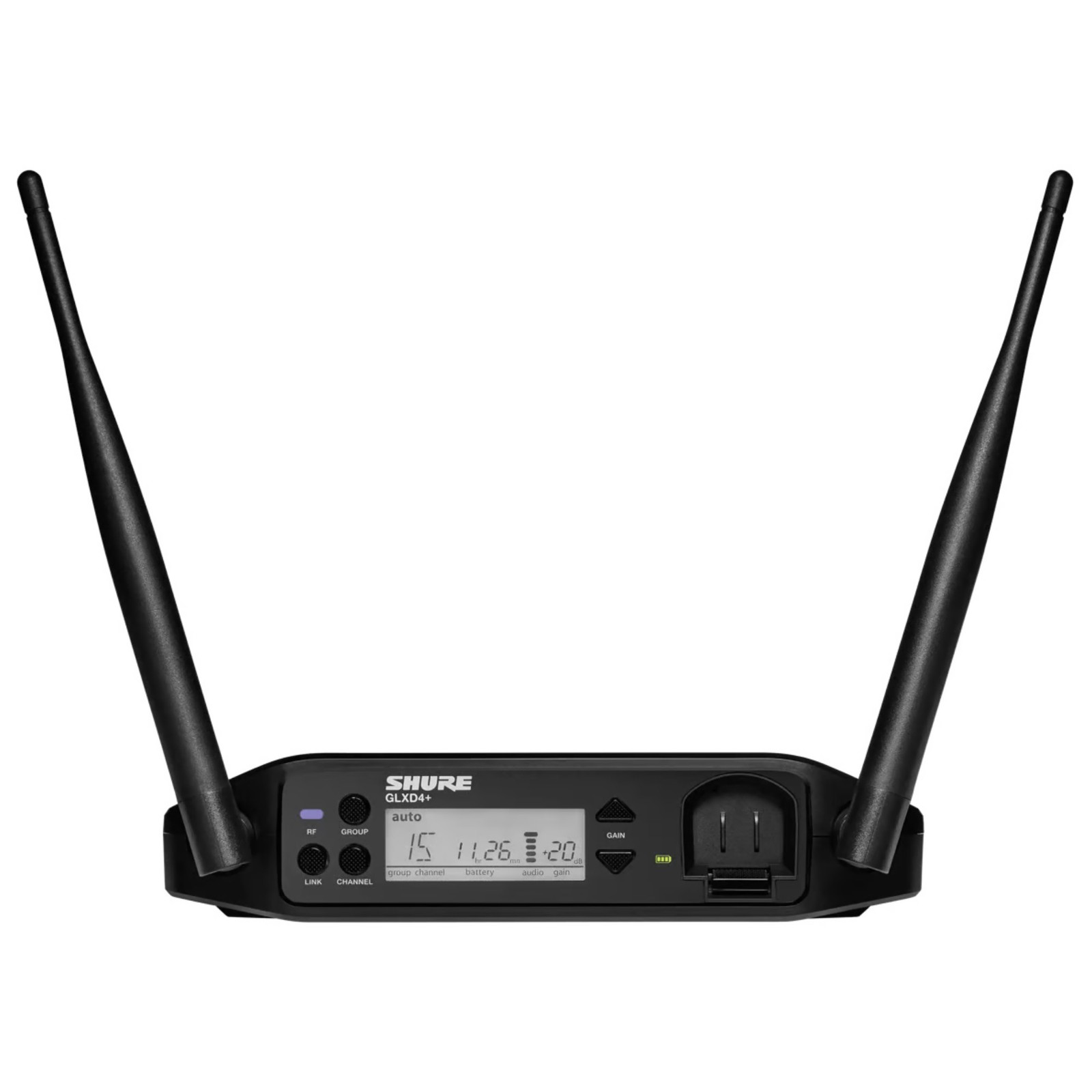 Shure GLXD24+/B87A Handheld Wireless Microphone System, Z3 Band