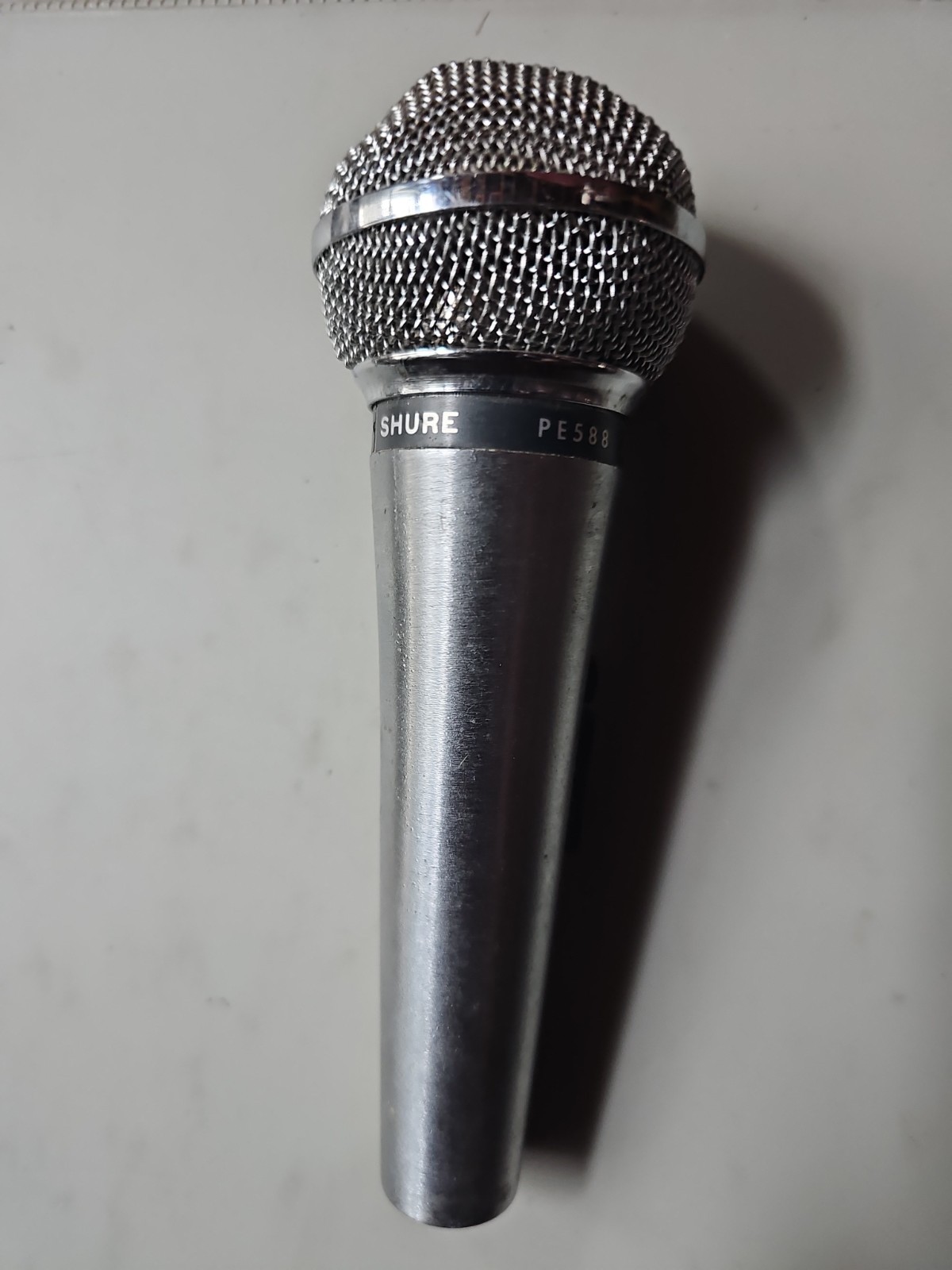 Shure PE588 Unisphere B Dynamic Silver Microphone VINTAGE