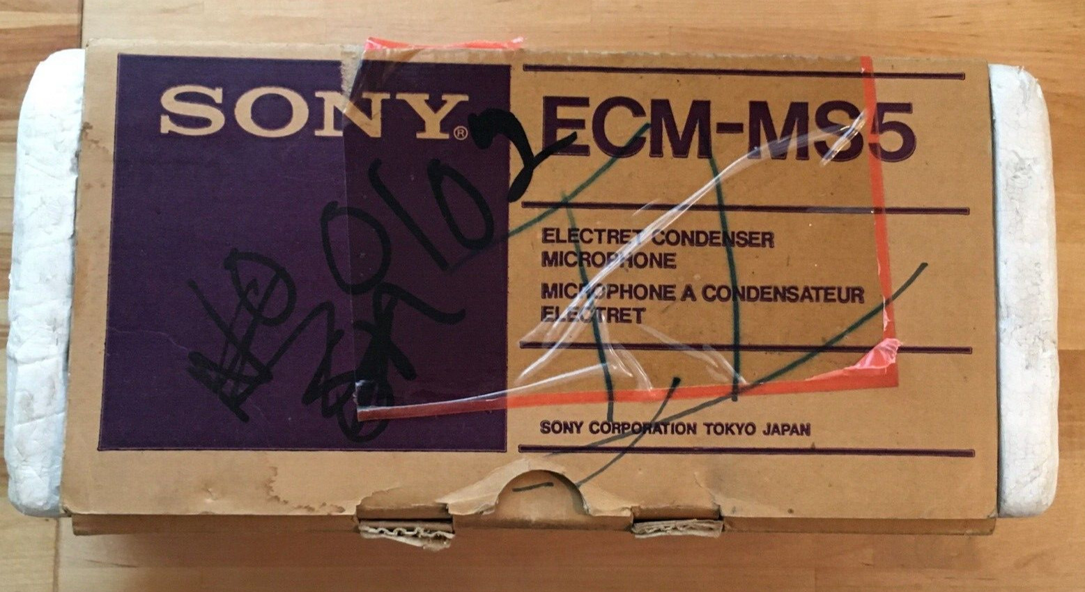 SONY ECM-MS5 Stereo Condenser Microphone IN THE BOX