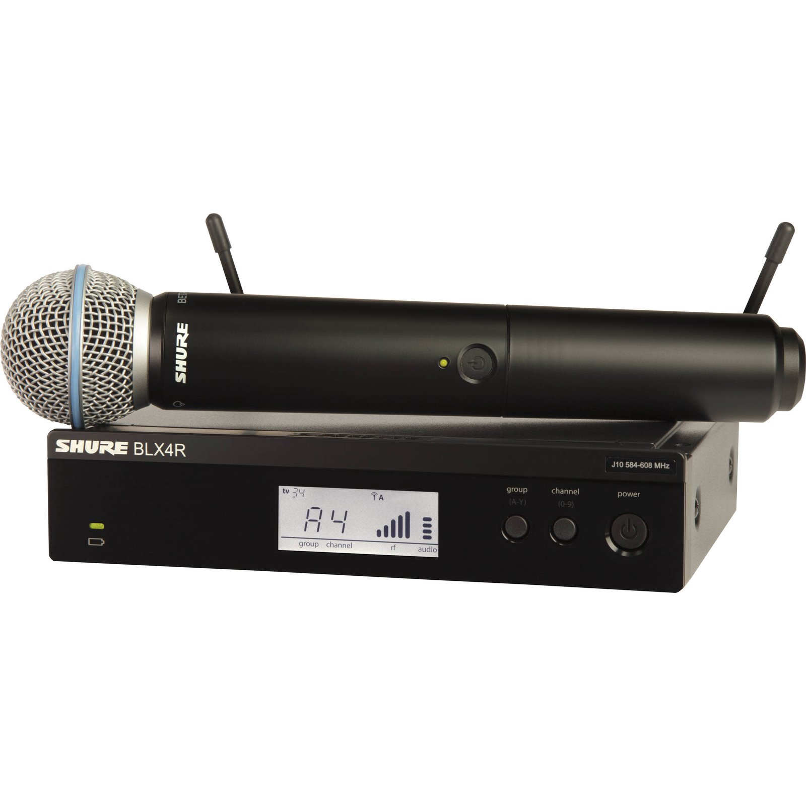 Shure BLX24R/B58 Wireless Handheld Microphone System, J11 Band