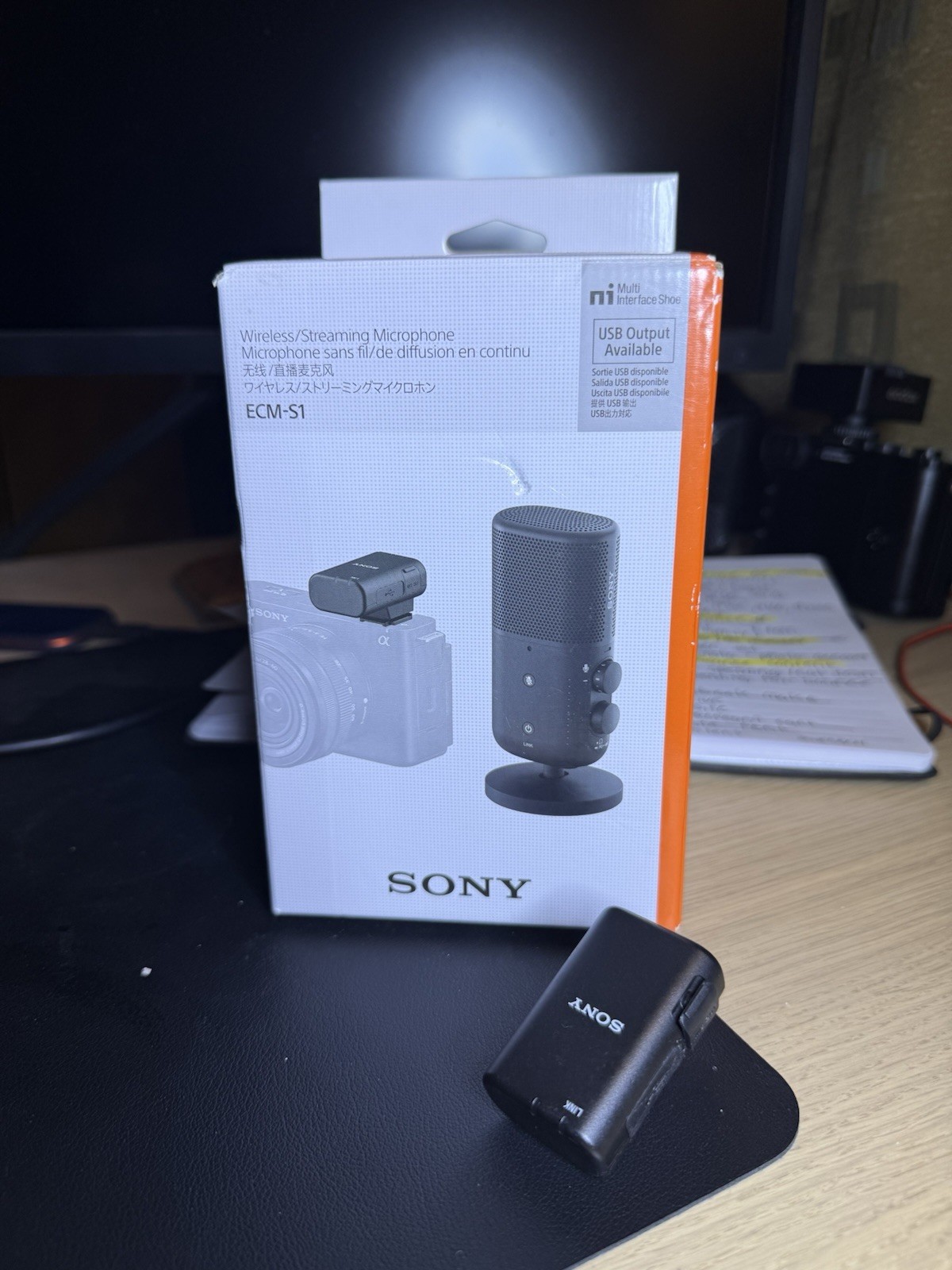 Sony Ecm-s1 Microphone