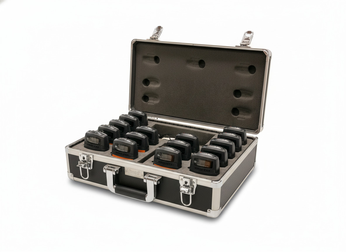 12 x LR-500-072, 4 x LR-400-072 Listen Technologies Receivers w/ LA-311 Case