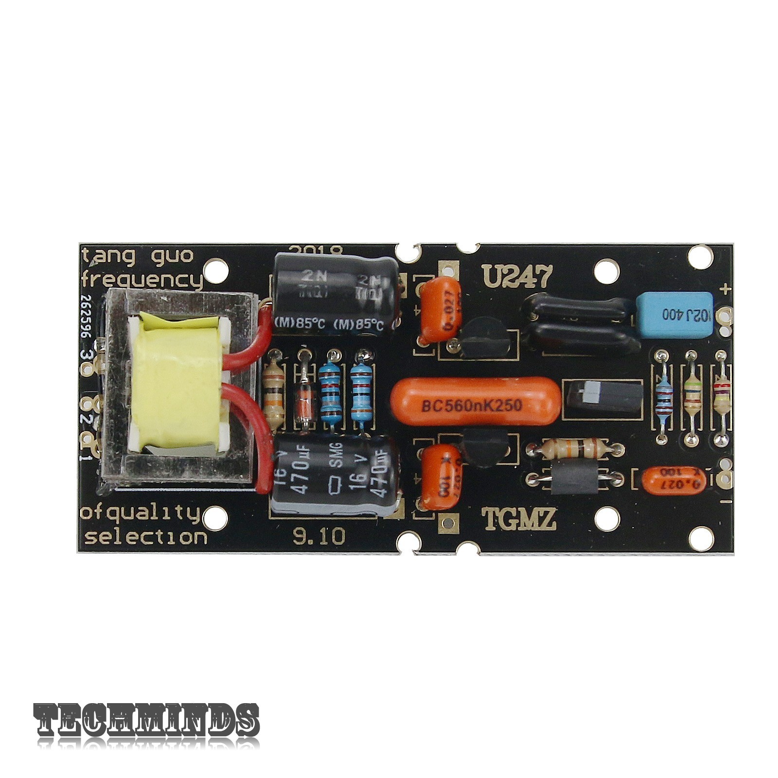 Large Diaphragm Condenser Microphone DIY Powered Circuit Board TE