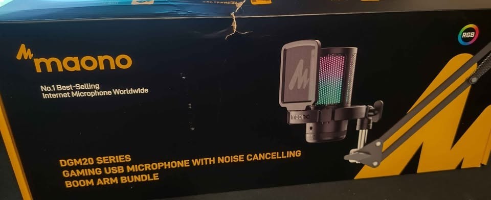 Maono DGM20S Condenser Mic with Mute & Monitoring USB – C microphone