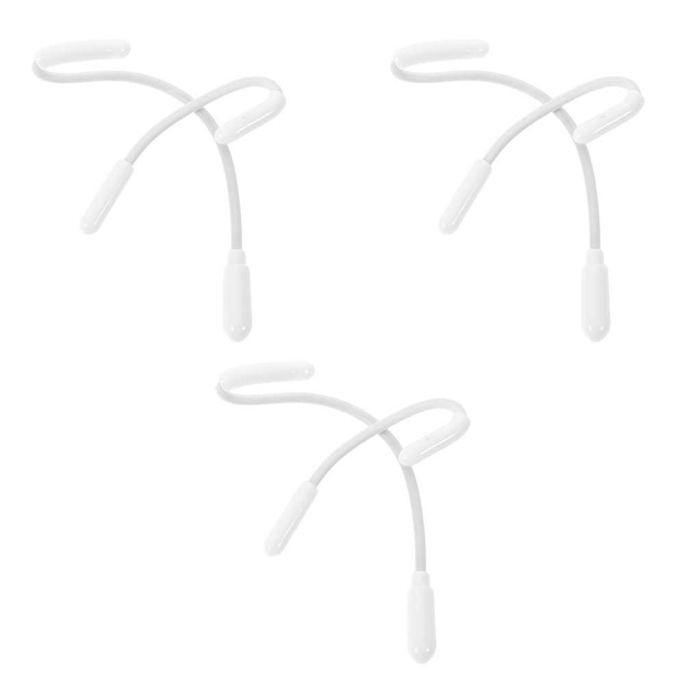 3 Pairs Simulation Doll Headset Costume Prop Headphones Accessory