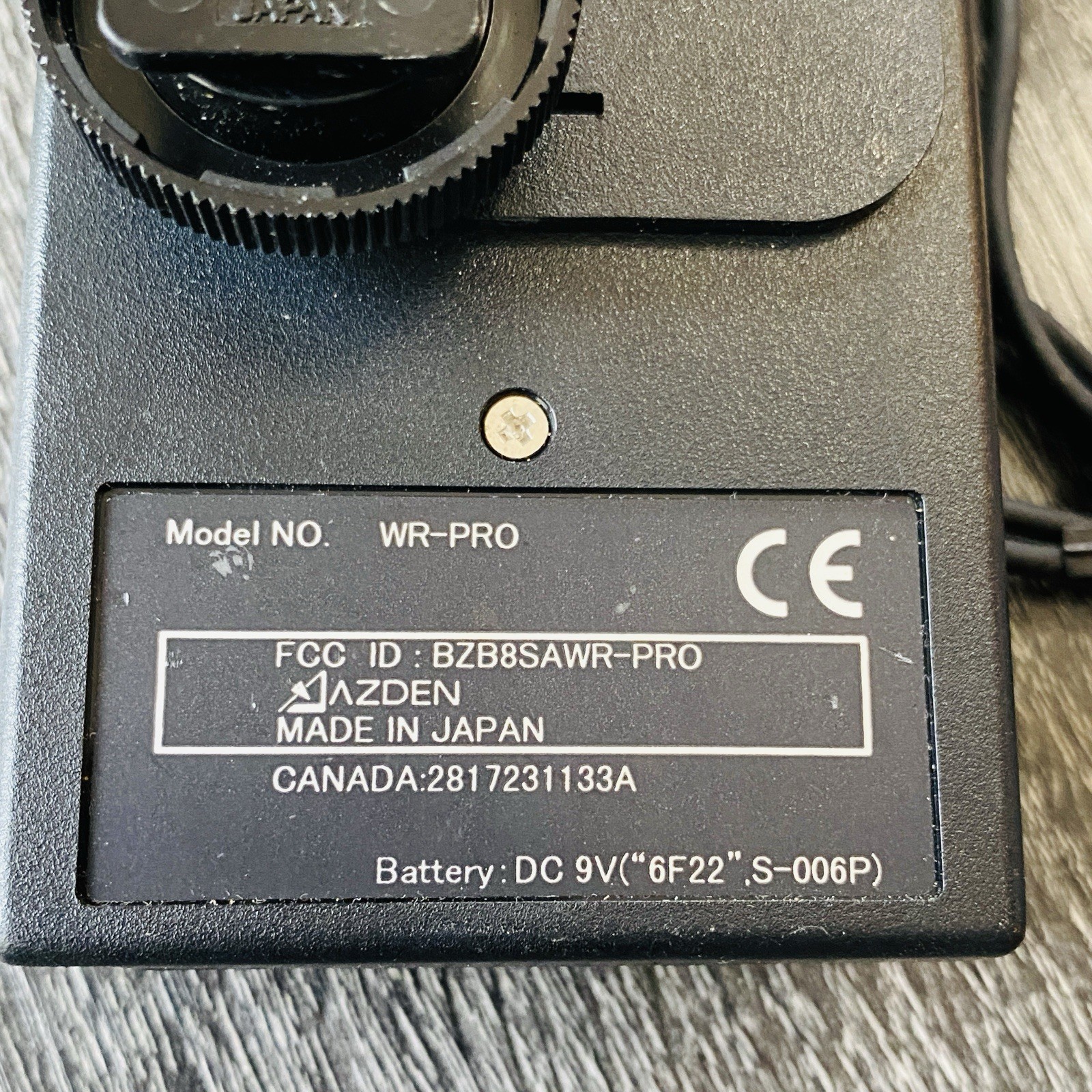 Azden WR-Pro Wireless Receiver Only Tested Works