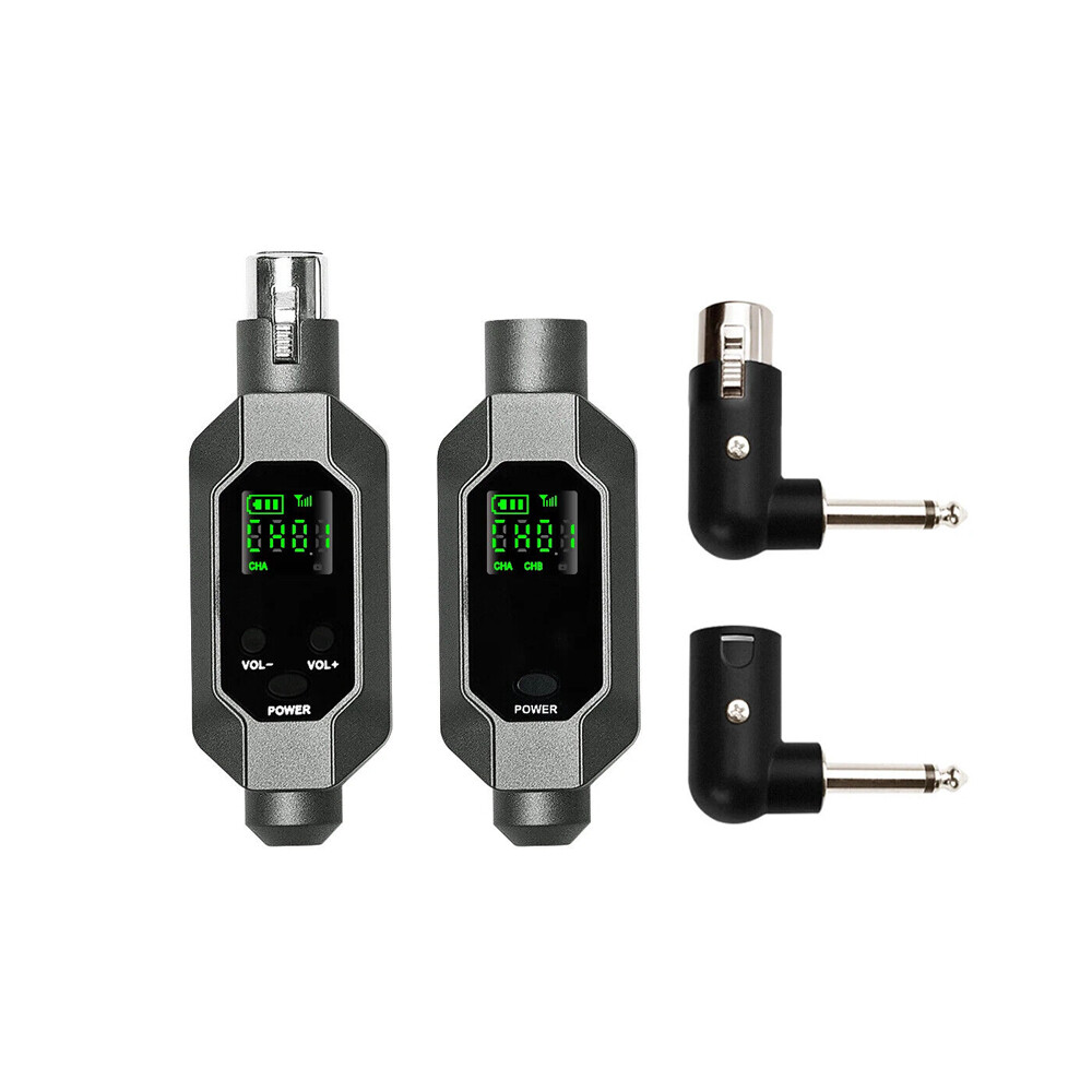 Wireless Microphone Converter XLR Transmitter&Receiver Microphone For 1 mic US