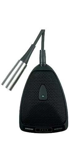 Shure MX393/C-RST Microflex Cardioid Boundary Microphone w/Switch
