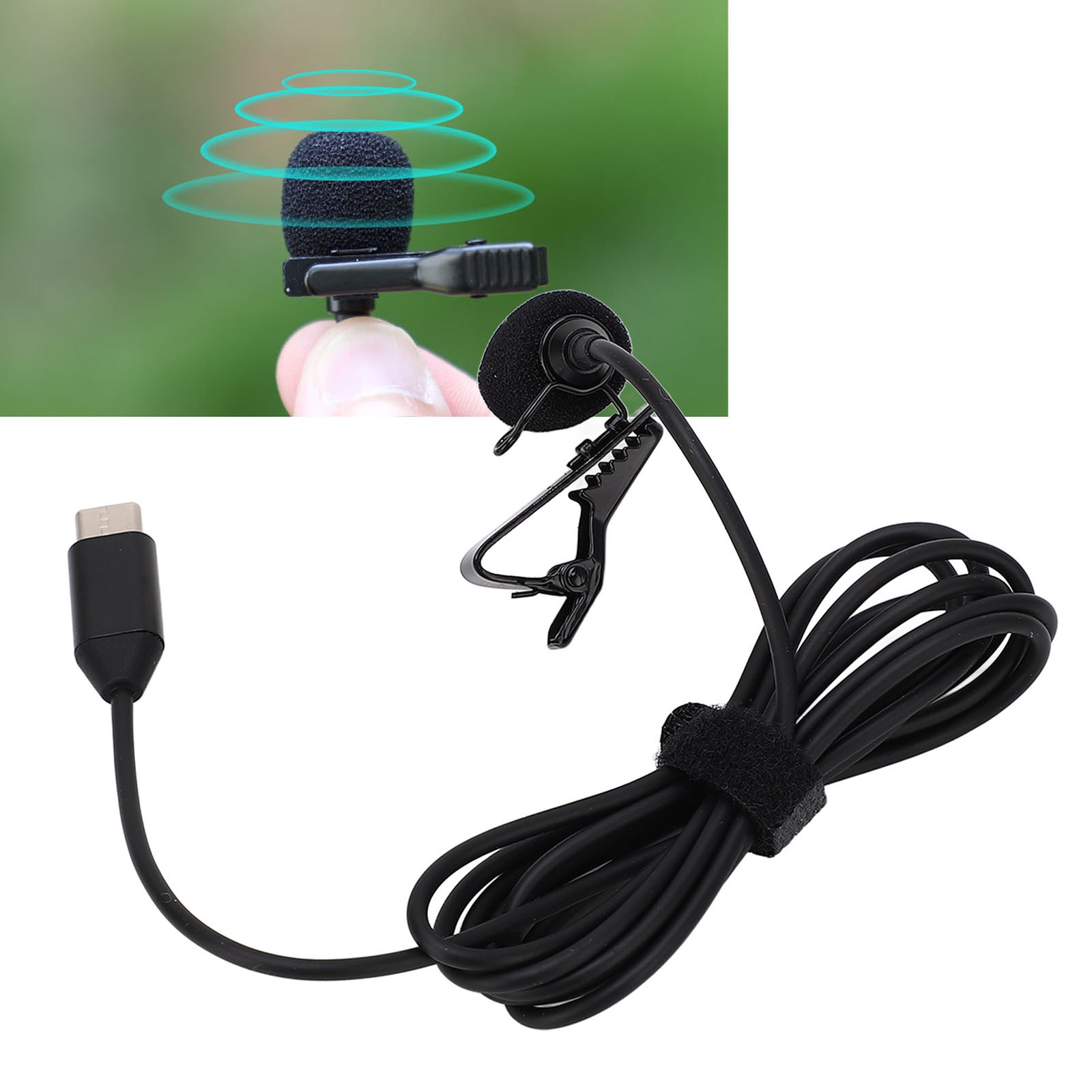 Lapel Microphone Omnidirectional Clip-On For ONE X2/X3