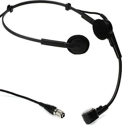 Audio-Technica PRO-8HECH Headworn Wireless Microphone with 200Hz-18kHz Frequency