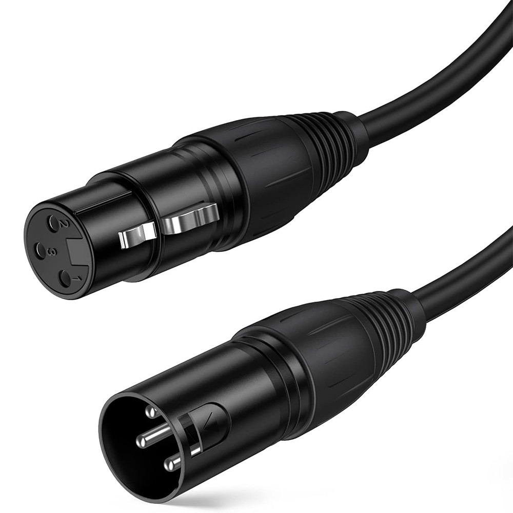 XLR Pro Audio 3Pin Male to Female Mixer MIC Microphone Cord Cable