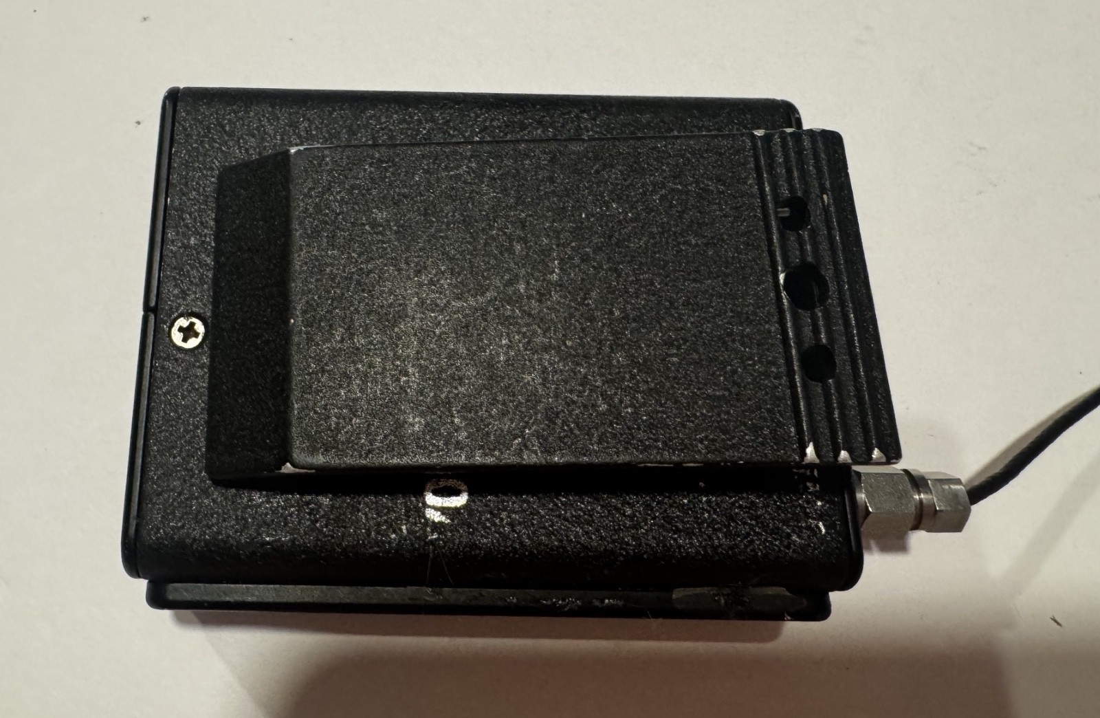 UM400A Lectrosonics Block 21 Belt Pack Transmitter with antenna