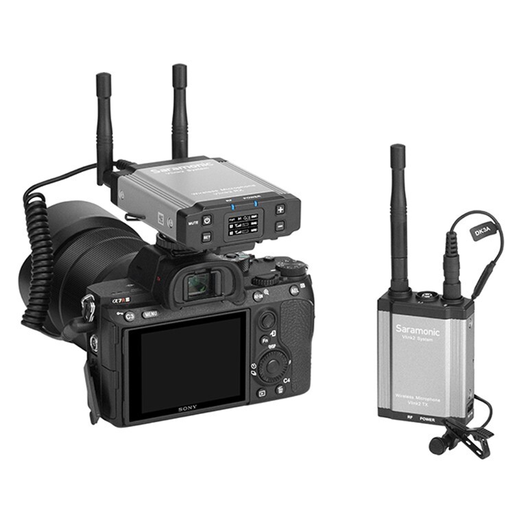 SARAMONIC Vlink2 Kit 1 Wireless 2.4GHz Lavalier Microphone System w/IFB Talkback