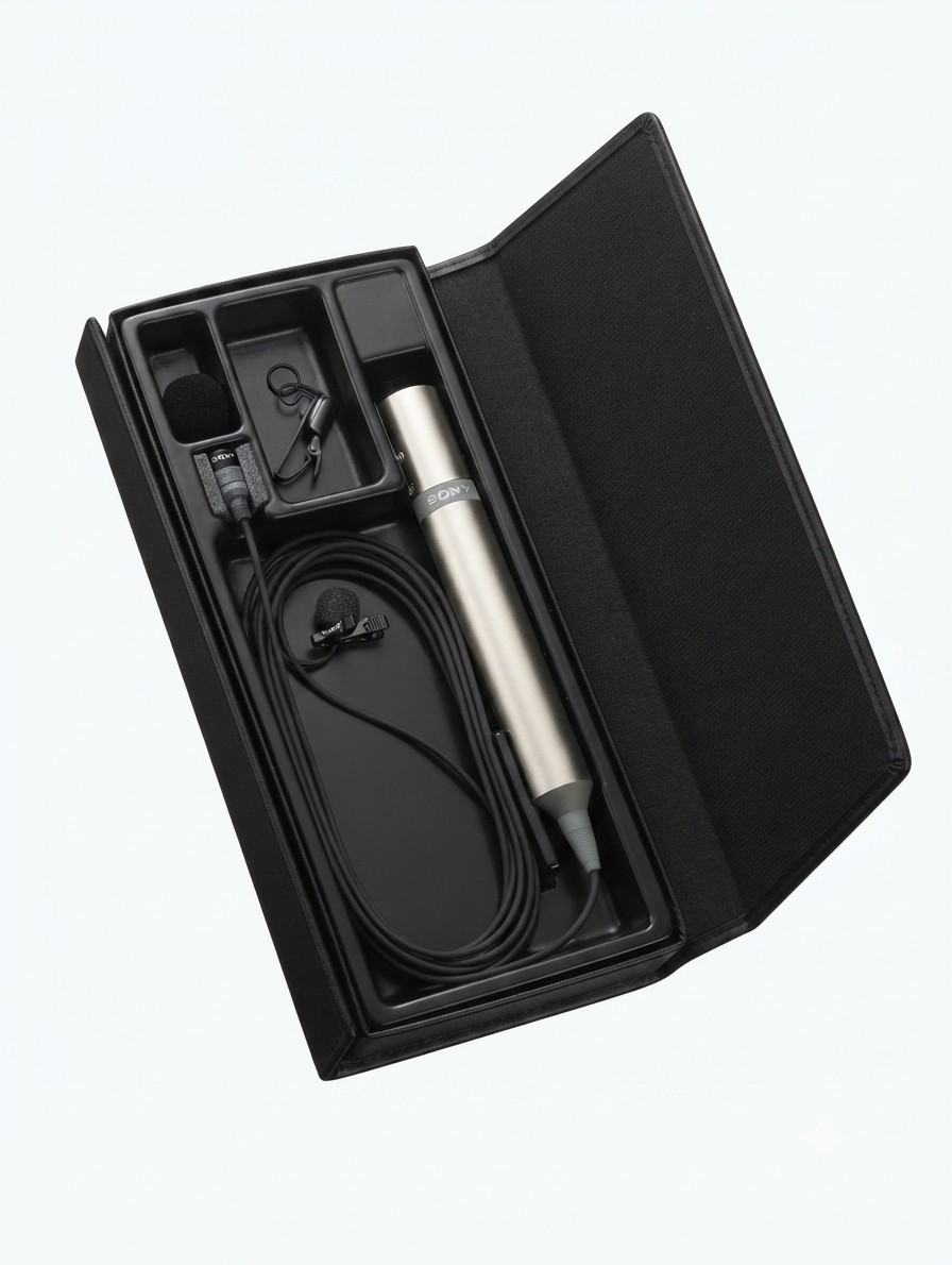 Sony ECM-44B Omnidirectional Lavalier Microphone