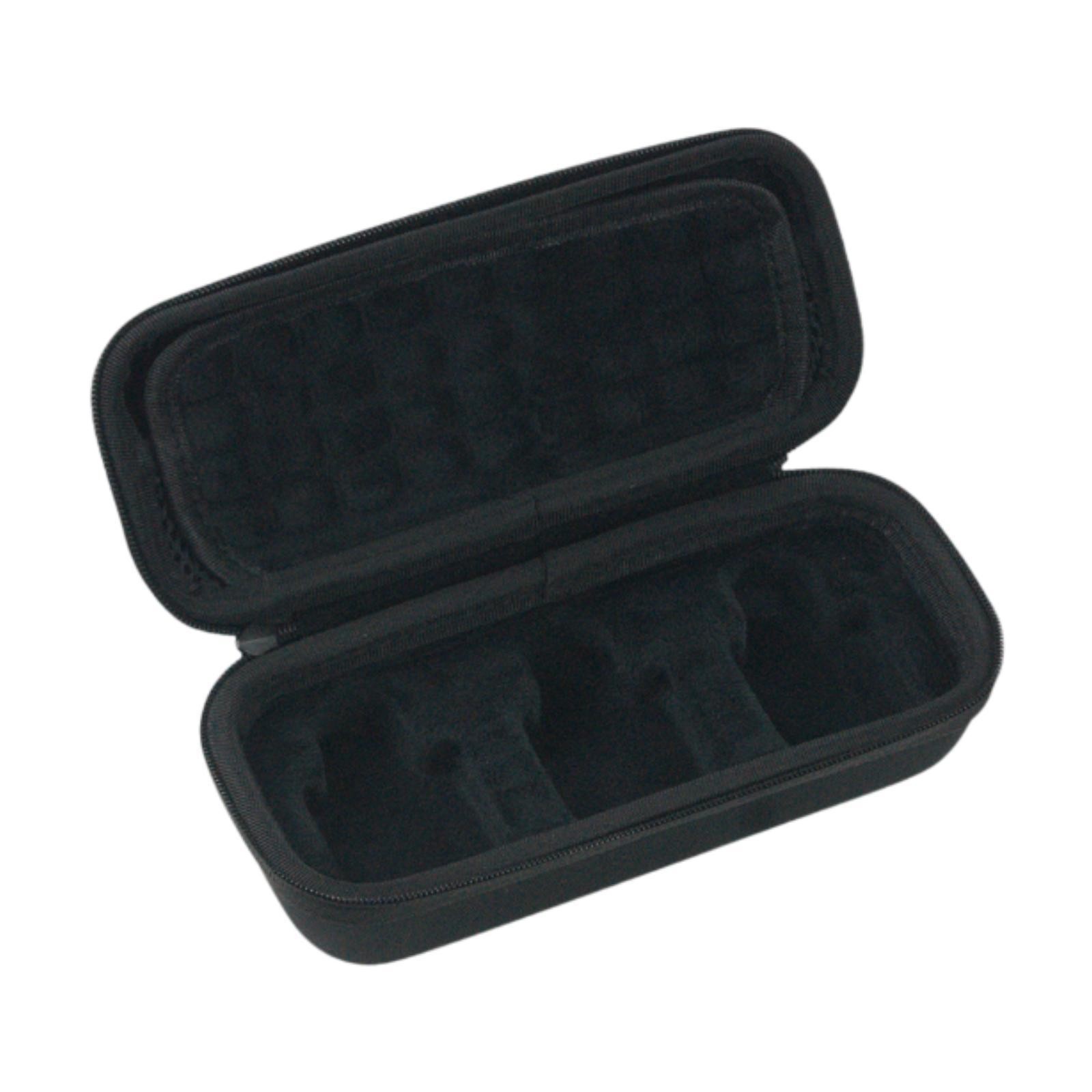 Cordless Mic Case Carry Bag 3 Slots for Cordless Protective Mic Bag with