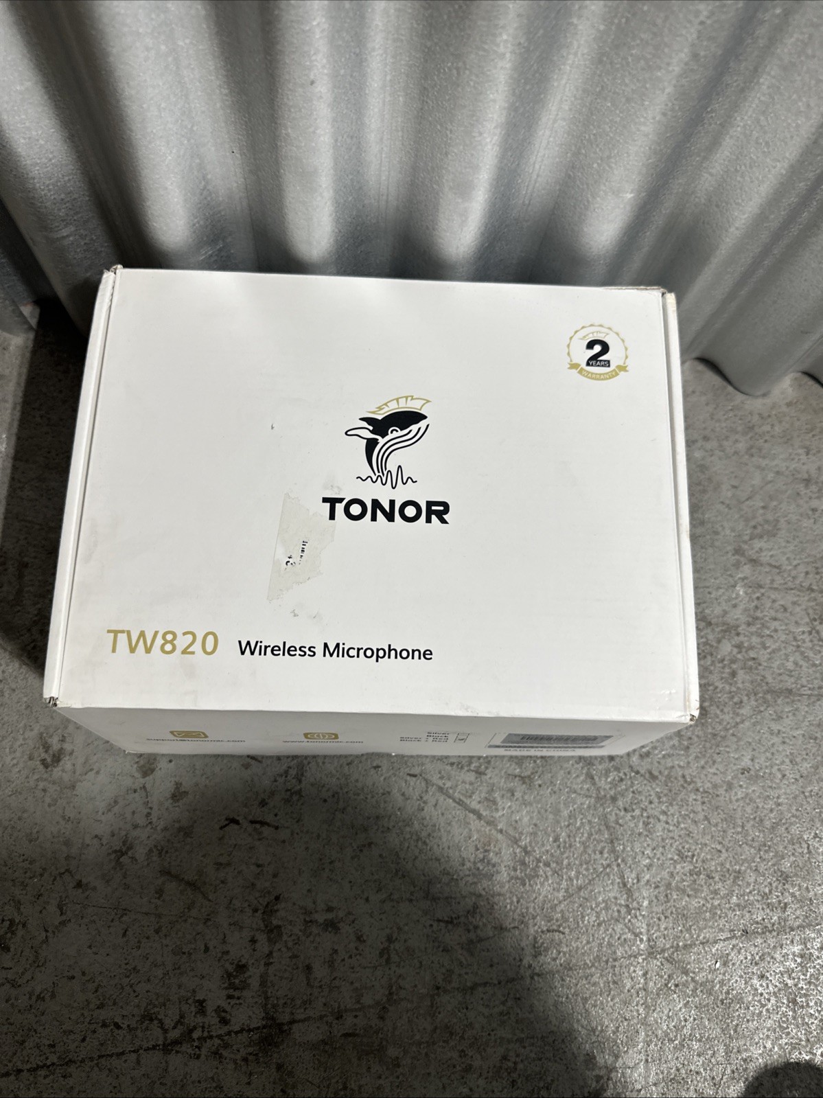 TONOR TW-820 Wireless Microphone Metal Dual Professional UHF Cordless Dynamic