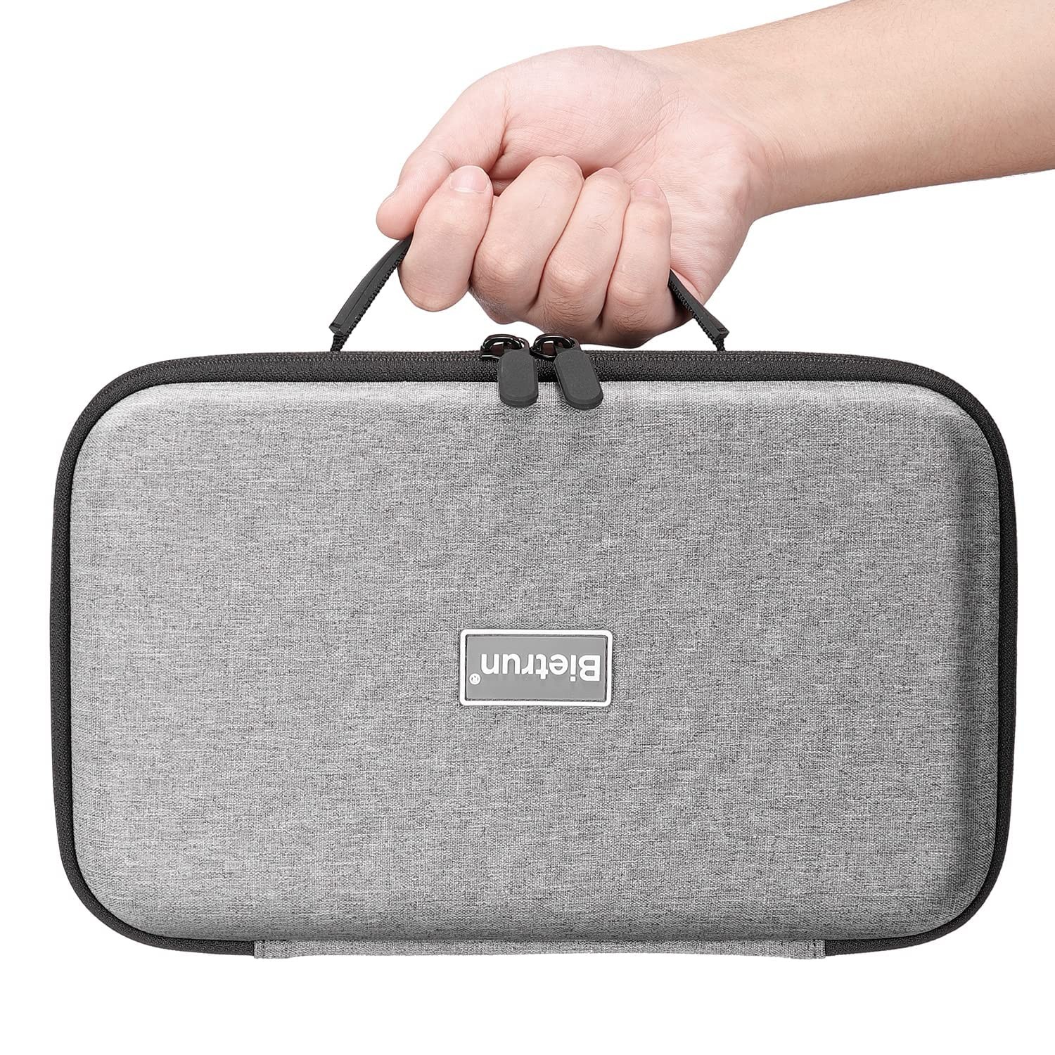 Portable Hard Shell Case for Two Wireless Microphones – EVA Storage Solution